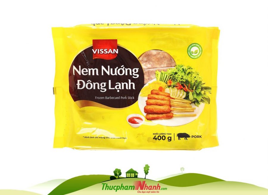 Nem Nuong Dong Lanh Vissan Loai Hop 400g