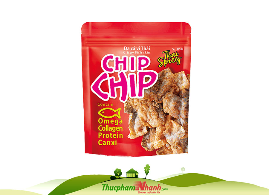 Snack Da Ca Vi Thai Chip Chip Goi 50g