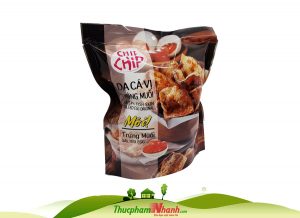 Snack Da Ca Trung Muoi Chip Chip Goi 50g