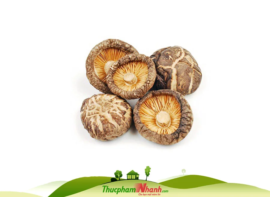 Nấm đông cô khô loại gói 1kg