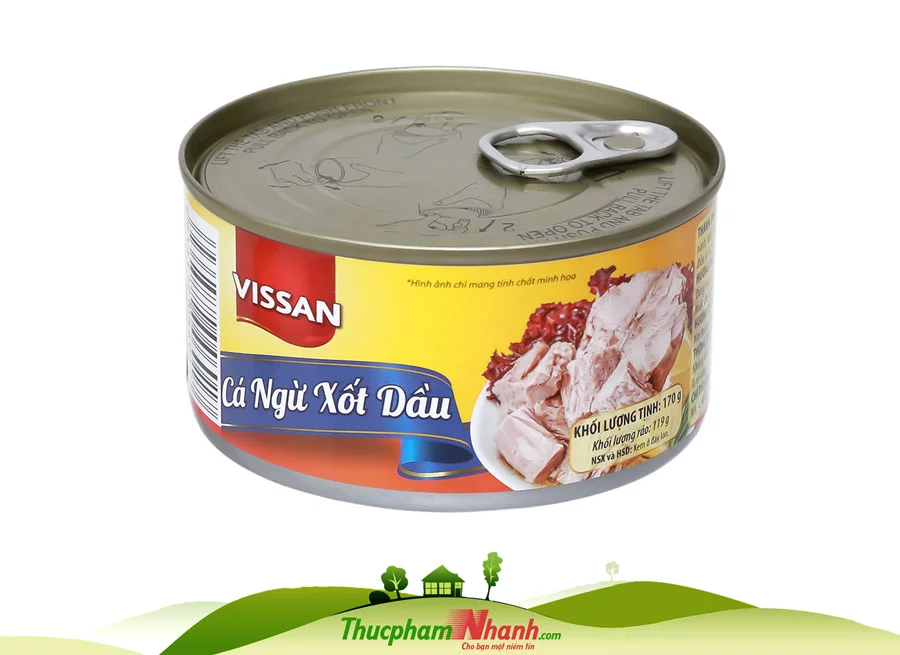 Ca Ngu Sot Dau Vissan Hop 170g