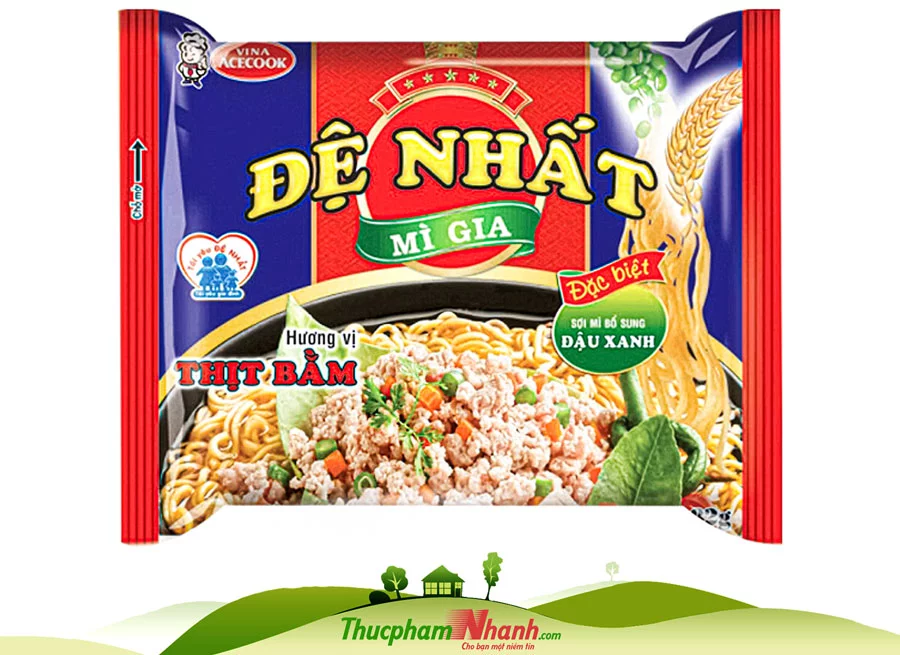 Mì Đệ Nhất Vị Thịt Bằm gói 82g