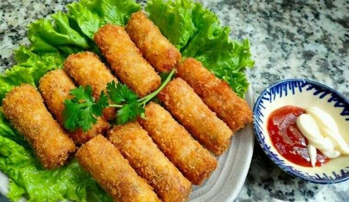 4 bước này để làm món chả cuốn nem rán giòn ngon, không ỉu