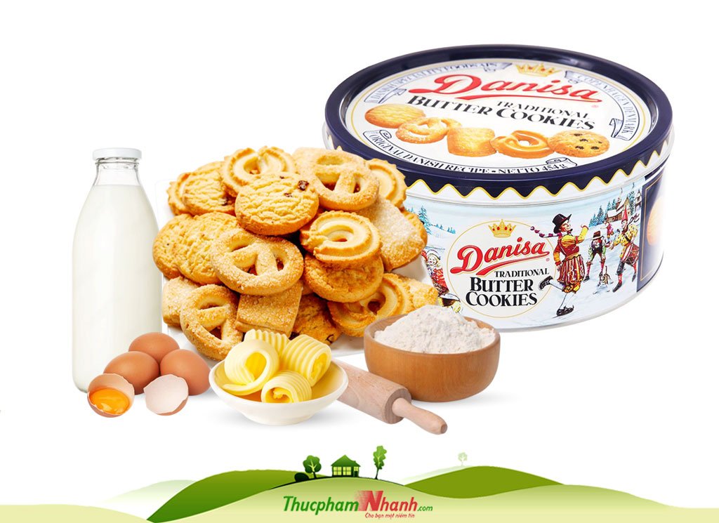 Banh Quy Danisa Butter Cookies Loai 454gr Banh Quy Danisa Butter Cookies Loai 454gr
