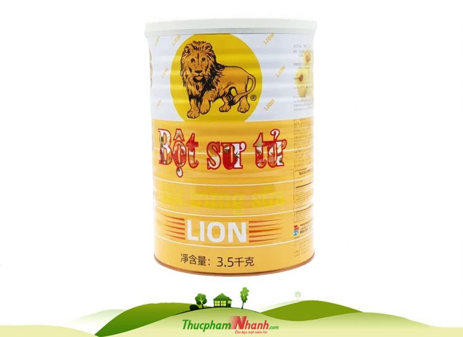 Bot Trung Sua Su Tu Lion Custard Powder Loai 3 5kg