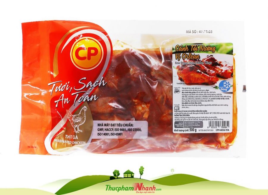 Canh Toi Nuong Vi Orleans Cp Goi 500g Dong