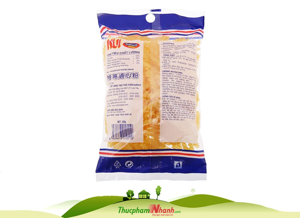 Nui Xoan Safoco Goi 300g (1) Nui Xoan Safoco Goi 300g (1)