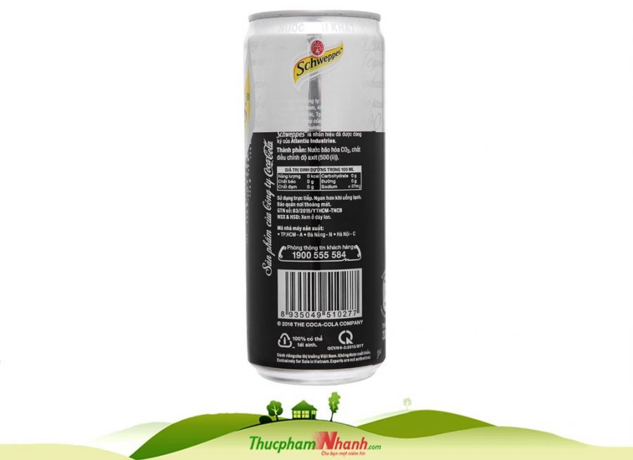 Nuoc Soda Co Gas Schweppes Lon 320ml (2)