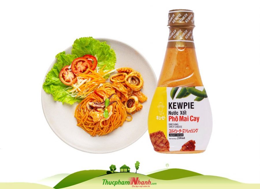 Nuoc Sot Pho Mai Cay Kewpie Loai 210ml